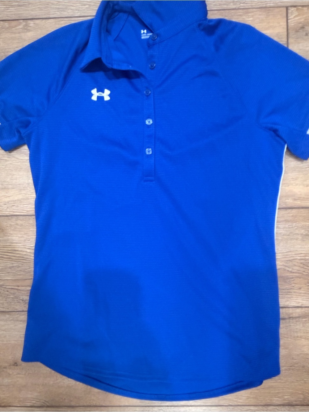 Under Armour Blue Performance Polo